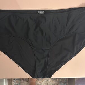 Aerie Black Swim Hipster Bottoms